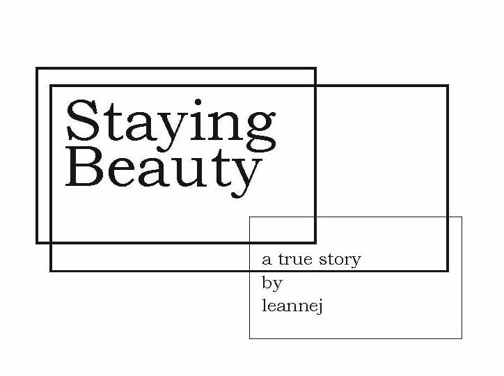 Cover shot of the book, Staying Beauty